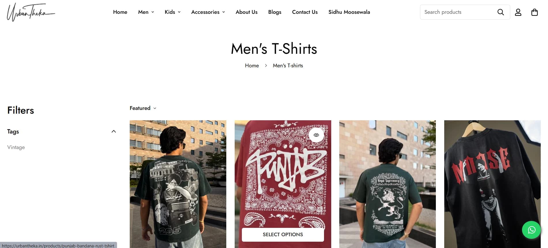 Urban Theka — The T-shirt collection