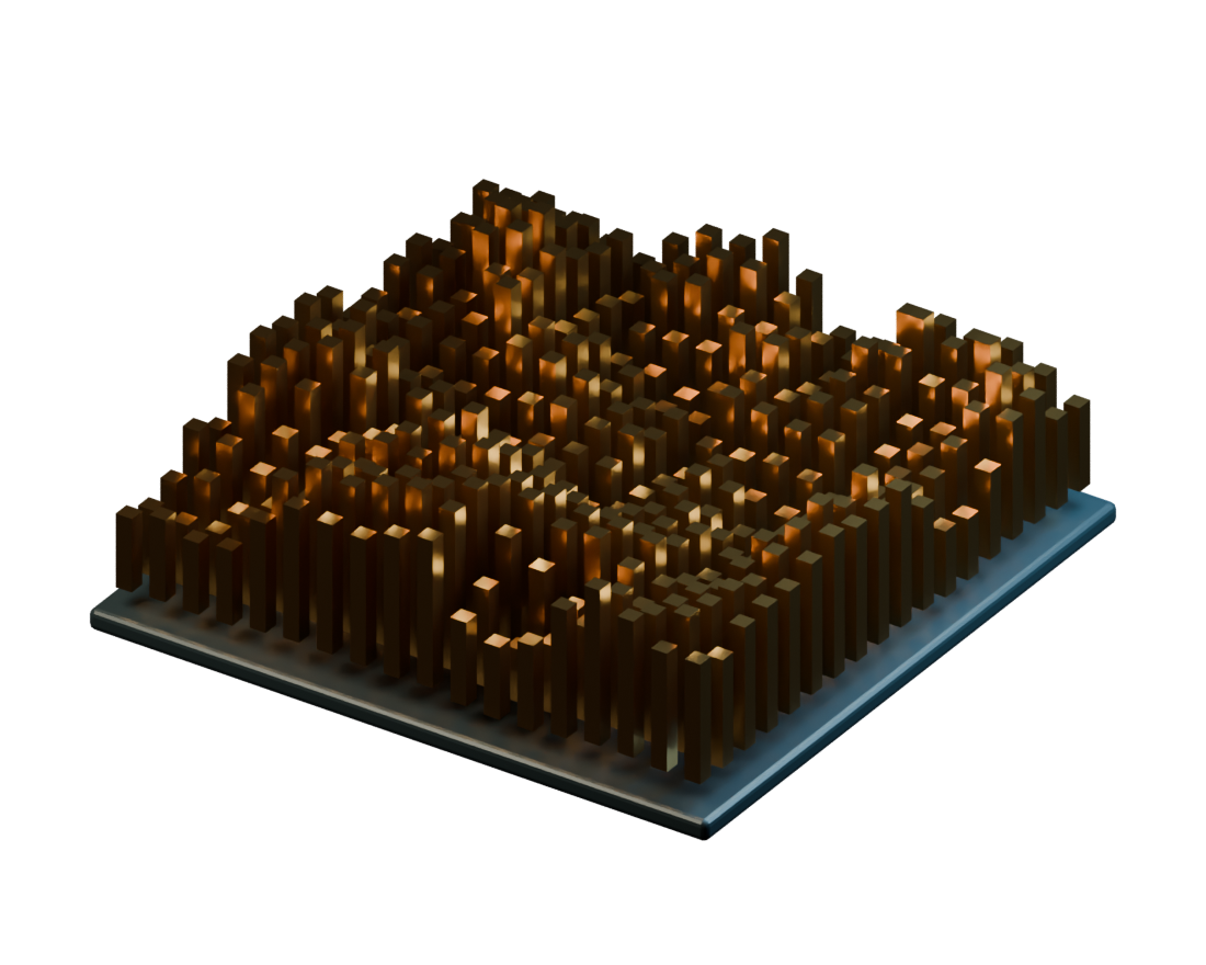 Signal Field (3D scene), a still from the 3D scene