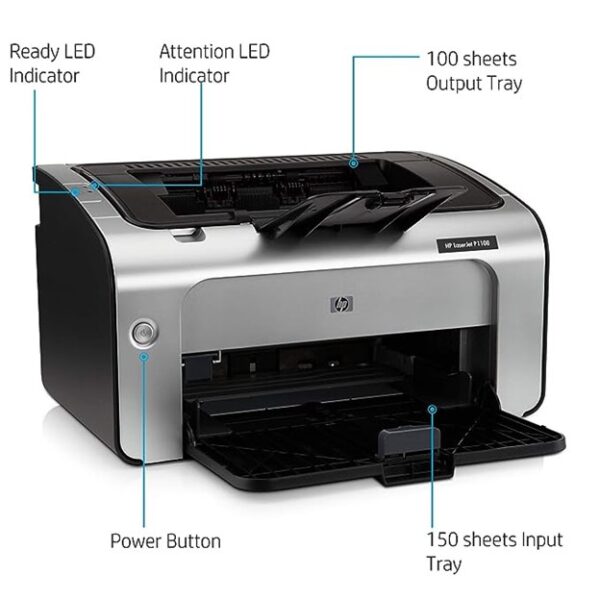 HP LaserJet Pro P1108 - Image 2