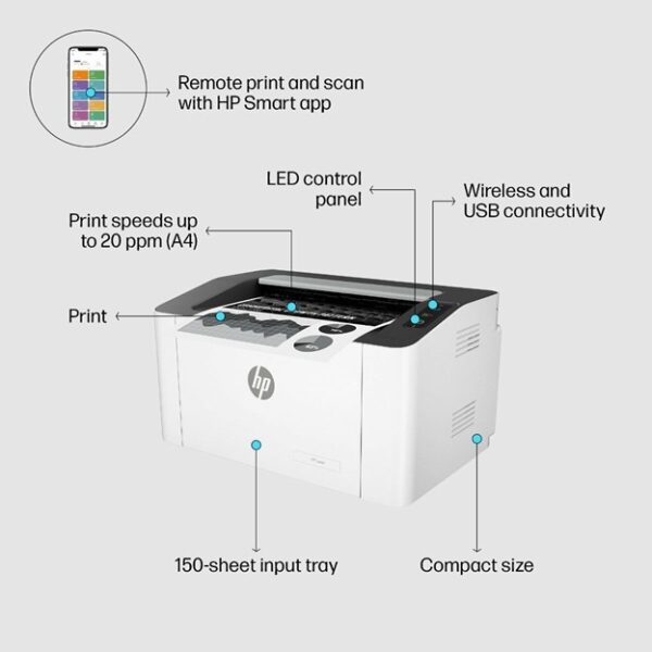 HP Laser 1008w - Image 4