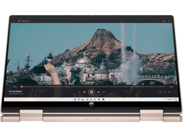 HP Pavilion x360 2-in-1 Laptop 14-ek1152TU, Pale Rose Gold - Image 4