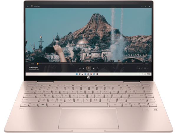 HP Pavilion x360 2-in-1 Laptop 14-ek1152TU, Pale Rose Gold - Image 6