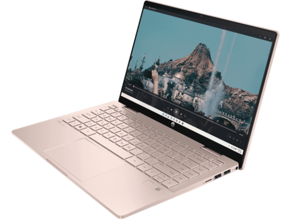 HP Pavilion x360 2-in-1 Laptop 14-ek1152TU, Pale Rose Gold - Image 8