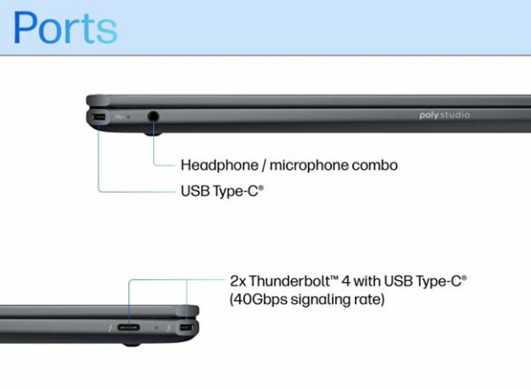 HP OmniBook Ultra Flip Laptop 14-fh0029TU, Eclipse Gray - Image 9