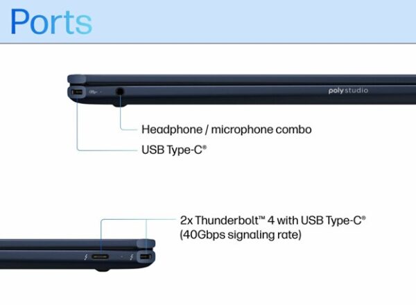 HP OmniBook Ultra Flip Laptop 14-fh0046TU, Atmospheric Blue - Image 11
