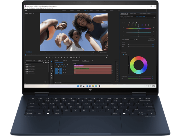 HP Envy x360 2-in-1 Laptop 14-fc0179TU, Blue - Image 4